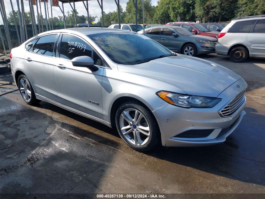 3FA6P0LU9JR162639 2018 FORD FUSION - Image 1