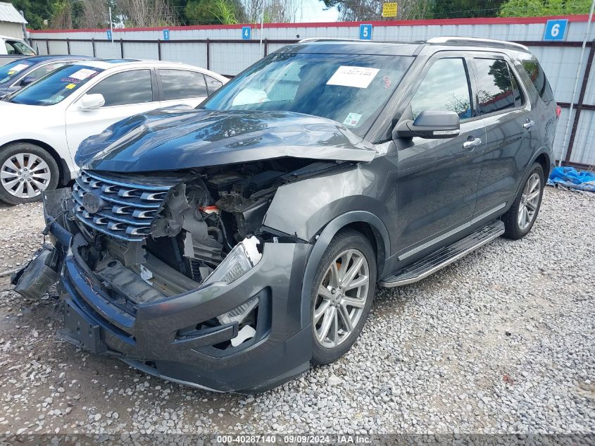 1FM5K7F88HGC33600 2017 FORD EXPLORER - Image 2