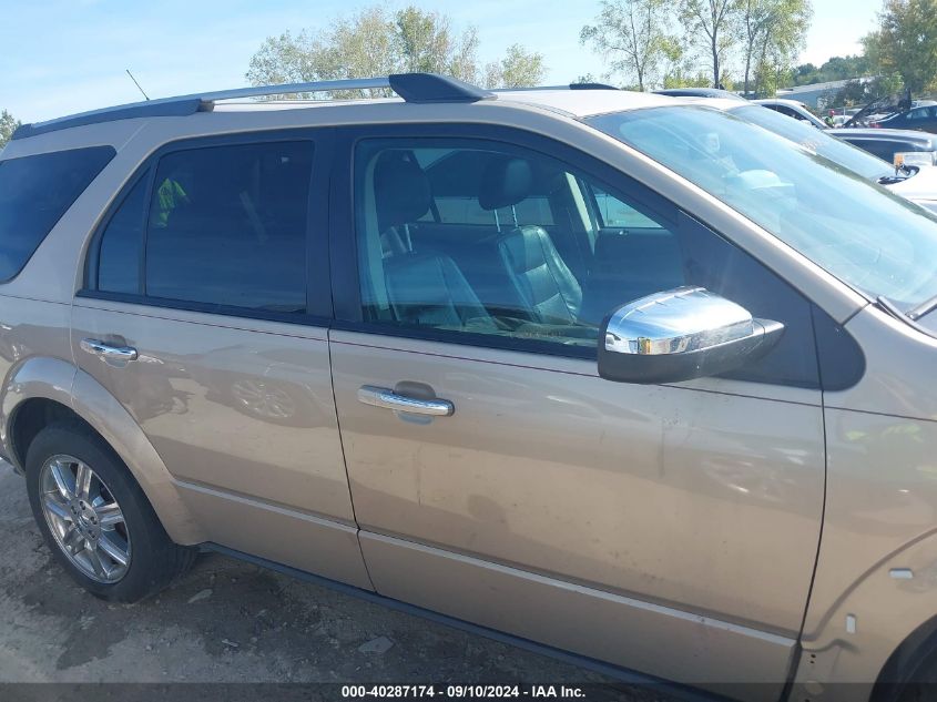 2008 Ford Taurus X Limited VIN: 1FMDK03W98GA07524 Lot: 40287174