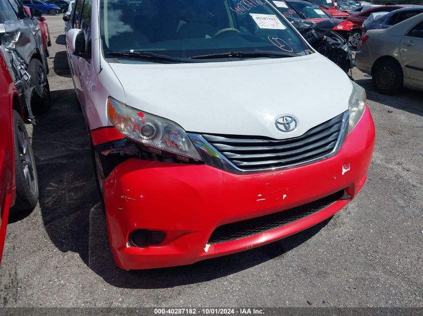 2014 Toyota Sienna Le V6 8 Passenger VIN: 5TDKK3DC9ES442806 Lot: 40287182