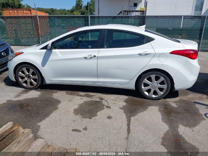 2013 Hyundai Elantra Limited VIN: 5NPDH4AEXDH427819 Lot: 40287183