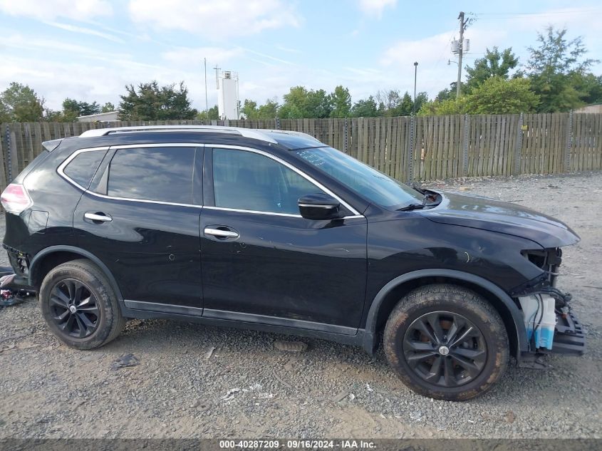 2015 Nissan Rogue S/Sl/Sv VIN: 5N1AT2MVXFC814303 Lot: 40287209