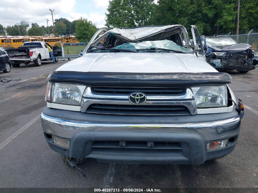 2002 Toyota 4Runner Sr5 V6 VIN: JT3GN86R720256003 Lot: 40287213