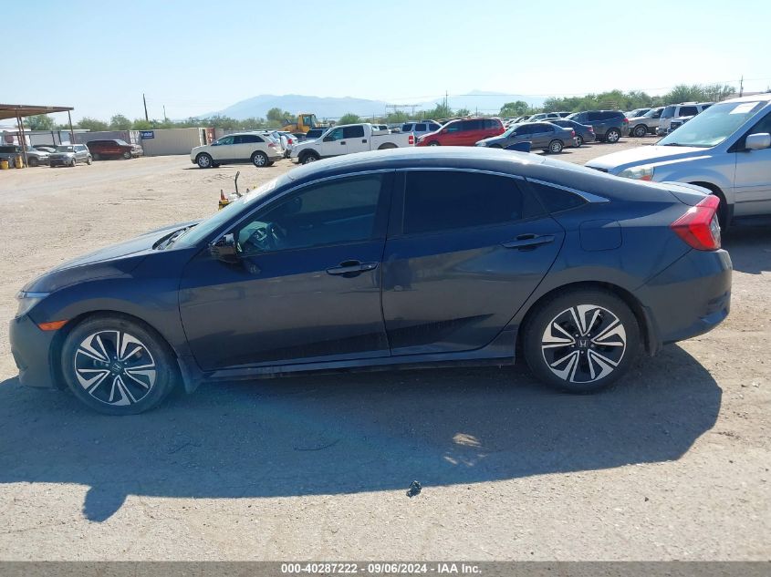 2018 Honda Civic Ex-L VIN: 19XFC1F78JE200791 Lot: 40287222