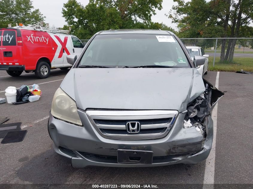 2005 Honda Odyssey Ex-L VIN: 5FNRL38675B051660 Lot: 40287223