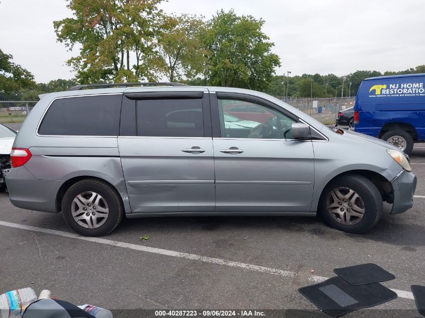 2005 Honda Odyssey Ex-L VIN: 5FNRL38675B051660 Lot: 40287223