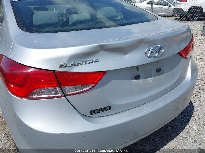 2011 Hyundai Elantra Gls VIN: 5NPDH4AE5BH007950 Lot: 40287231