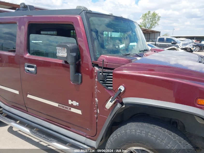 2007 Hummer H2 Suv VIN: 5GRGN23UX7H107545 Lot: 40287234