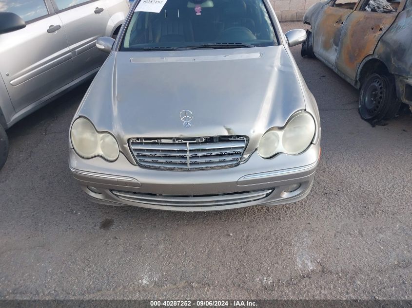 2007 Mercedes-Benz C 280 Luxury VIN: WDBRF54H77F869736 Lot: 40287252