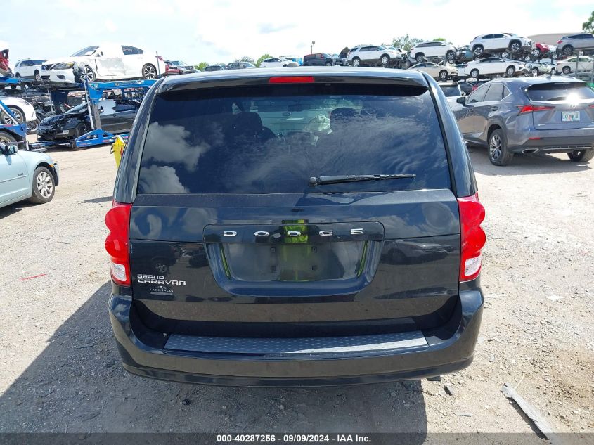 2015 Dodge Grand Caravan Se Plus VIN: 2C4RDGBGXFR738384 Lot: 40287256