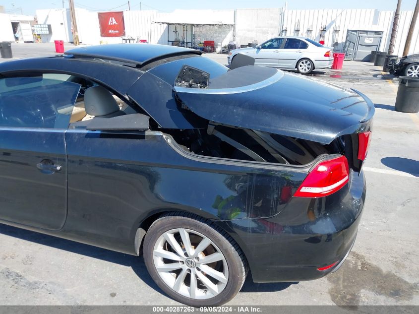 2012 Volkswagen Eos Komfort VIN: WVWBW7AH0CV001855 Lot: 40287263