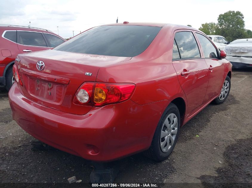 2010 Toyota Corolla Le VIN: 1NXBU4EE0AZ367656 Lot: 40287266