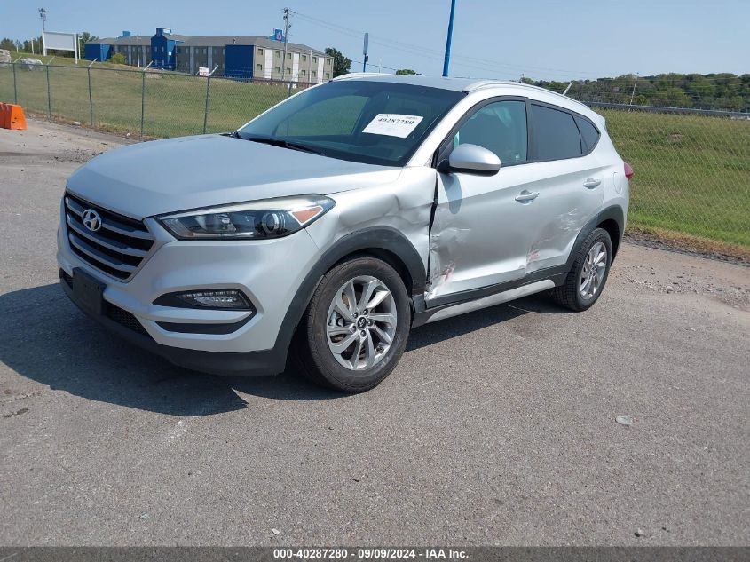 KM8J33A46JU609341 2018 HYUNDAI TUCSON - Image 2