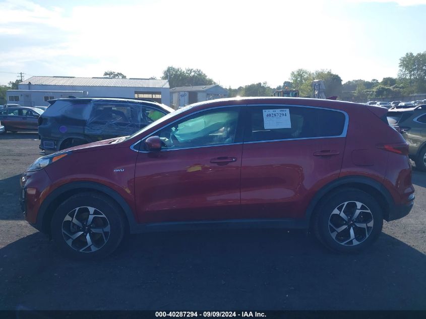 2021 Kia Sportage Lx VIN: KNDPMCAC9M7887964 Lot: 40287294