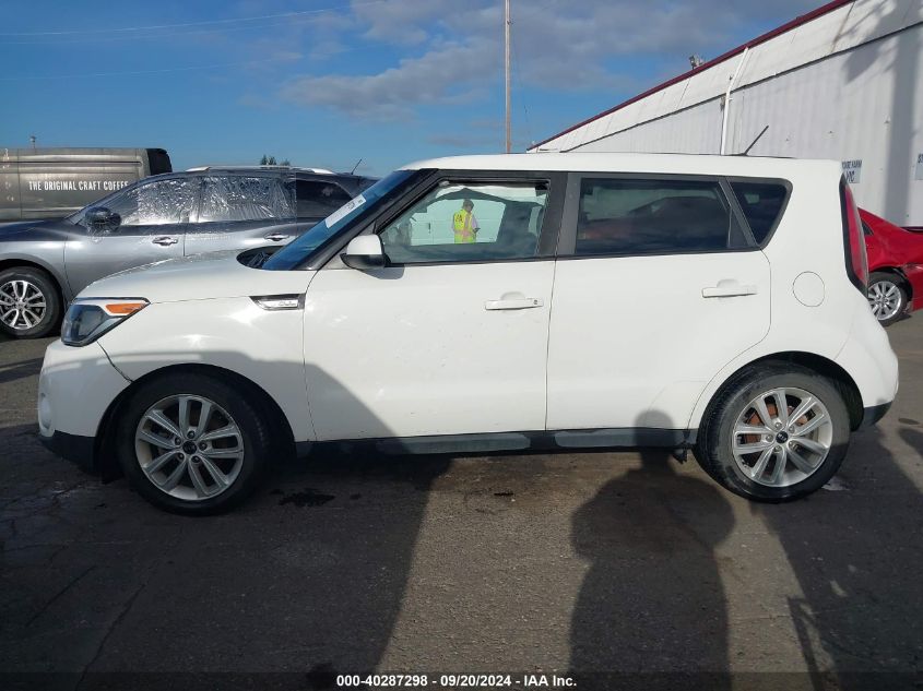 2018 Kia Soul + VIN: KNDJP3A54J7540021 Lot: 40287298