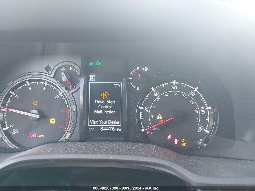 2021 Toyota 4Runner Sr5/Trail/Sr5 Premium/Limited/Night Shade VIN: JTEFU5JR0M5233857 Lot: 40287300