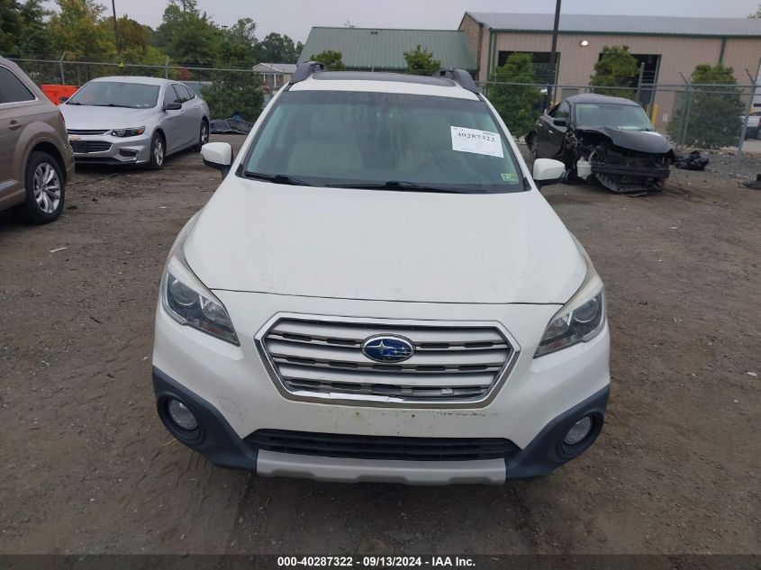 2015 Subaru Outback 2.5I Limited VIN: 4S4BSBLC5F3212366 Lot: 40287322