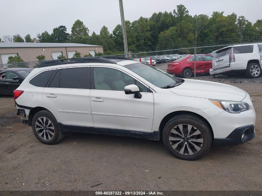 2015 Subaru Outback 2.5I Limited VIN: 4S4BSBLC5F3212366 Lot: 40287322