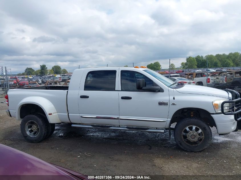 2007 Dodge Ram 3500 Laramie VIN: 3D3MX49A97G796938 Lot: 40287356