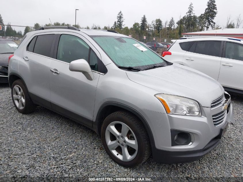 2015 Chevrolet Trax Ltz VIN: 3GNCJTSB2FL237683 Lot: 40287392