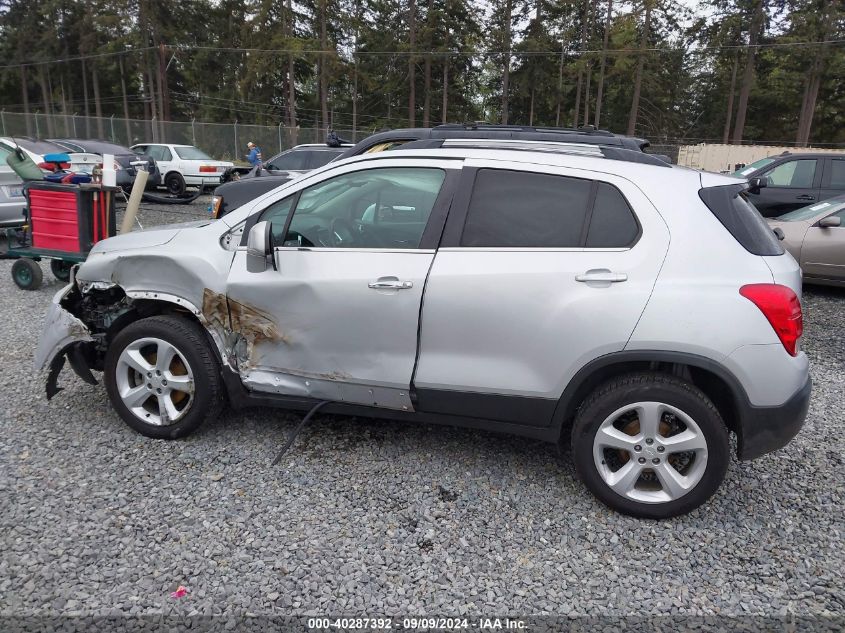 2015 Chevrolet Trax Ltz VIN: 3GNCJTSB2FL237683 Lot: 40287392