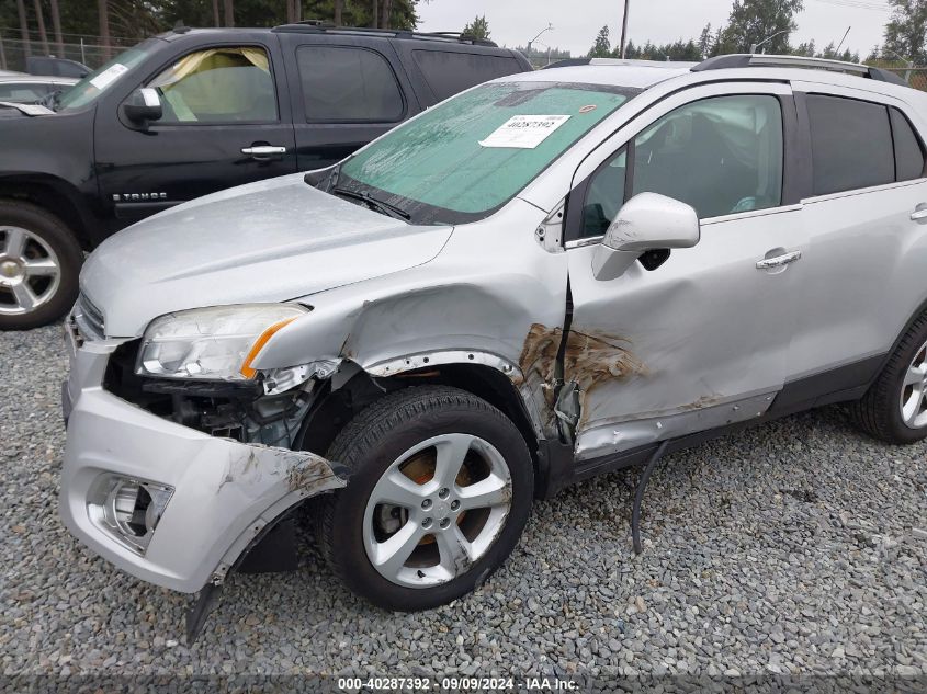 2015 Chevrolet Trax Ltz VIN: 3GNCJTSB2FL237683 Lot: 40287392