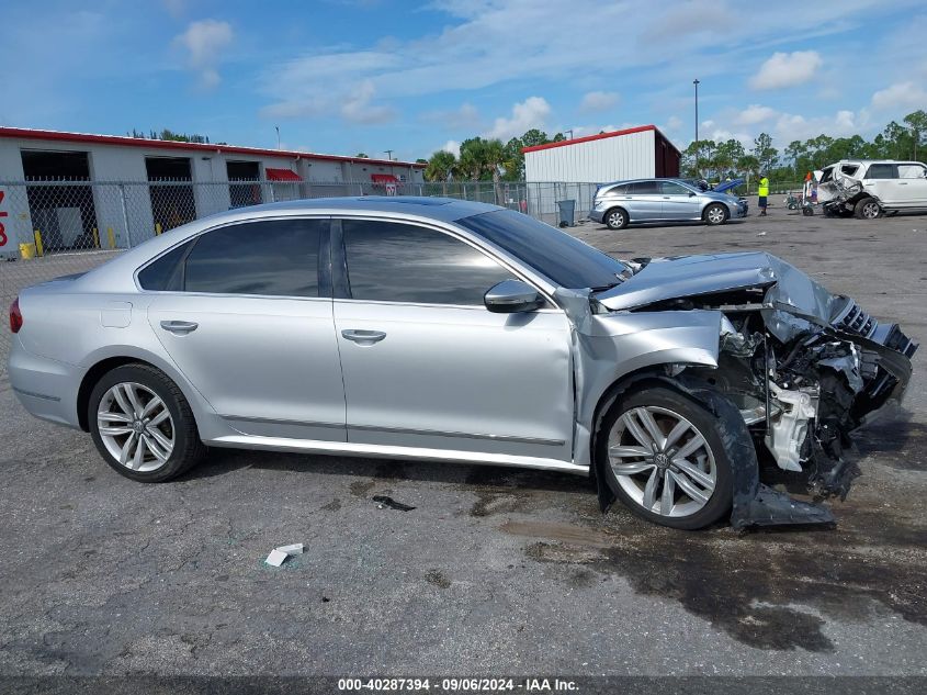 1VWGT7A30HC009621 2017 Volkswagen Passat 1.8T Se