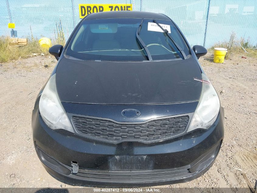 2015 Kia Rio Lx VIN: KNADM4A35F6467908 Lot: 40287412