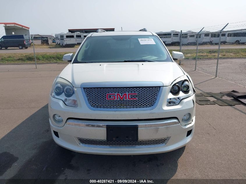 1GKKVTED1CJ293398 2012 GMC Acadia Denali