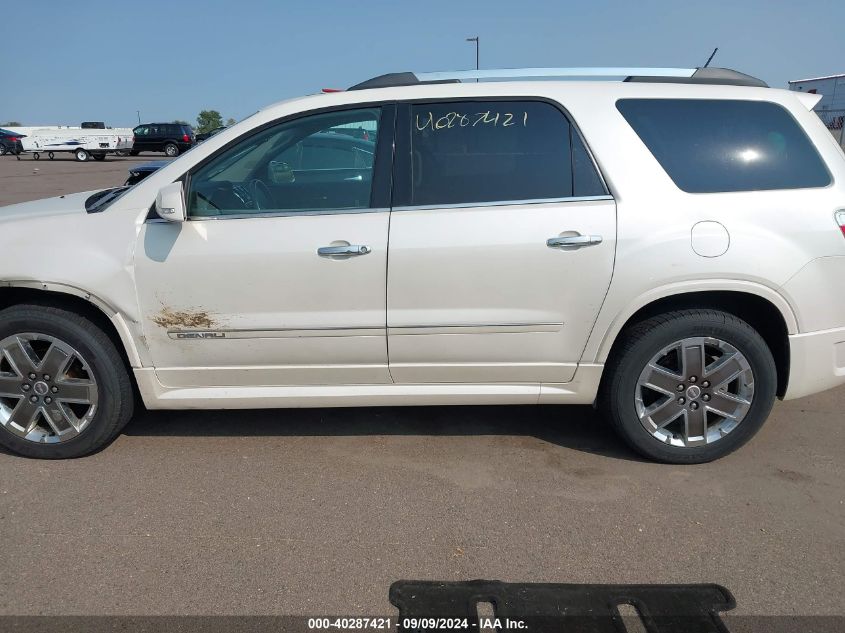 1GKKVTED1CJ293398 2012 GMC Acadia Denali