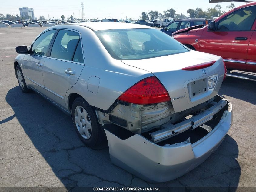 1HGCM56466A029791 2006 Honda Accord 2.4 Lx