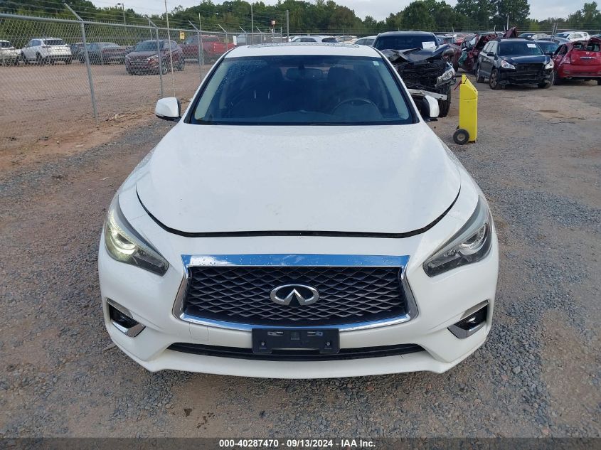 2018 Infiniti Q50 Luxe/Sport VIN: JN1EV7AR8JM432572 Lot: 40287470