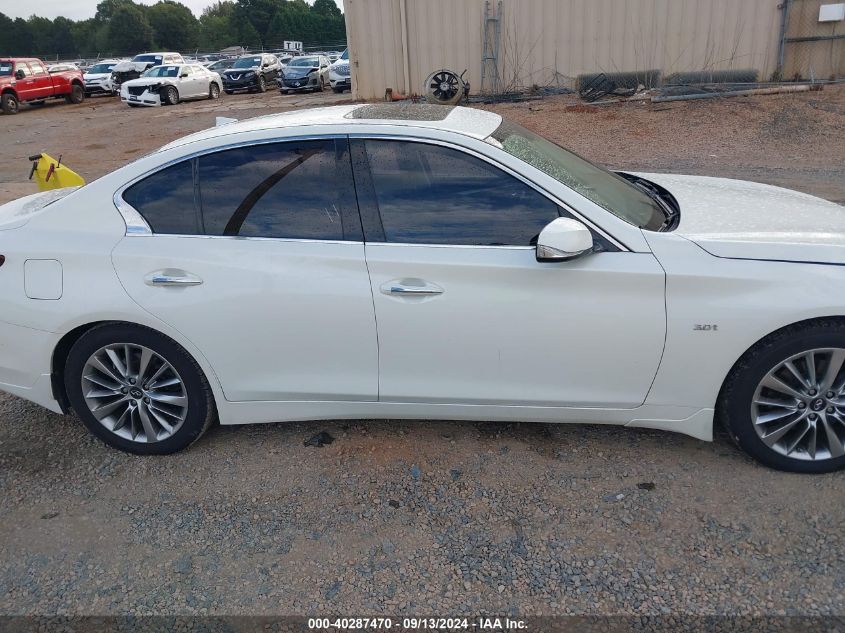 2018 Infiniti Q50 Luxe/Sport VIN: JN1EV7AR8JM432572 Lot: 40287470