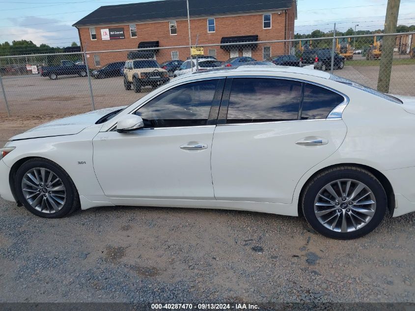 2018 Infiniti Q50 Luxe/Sport VIN: JN1EV7AR8JM432572 Lot: 40287470