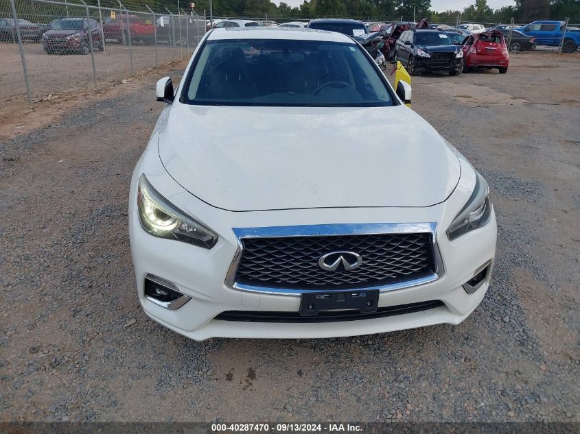 2018 Infiniti Q50 Luxe/Sport VIN: JN1EV7AR8JM432572 Lot: 40287470