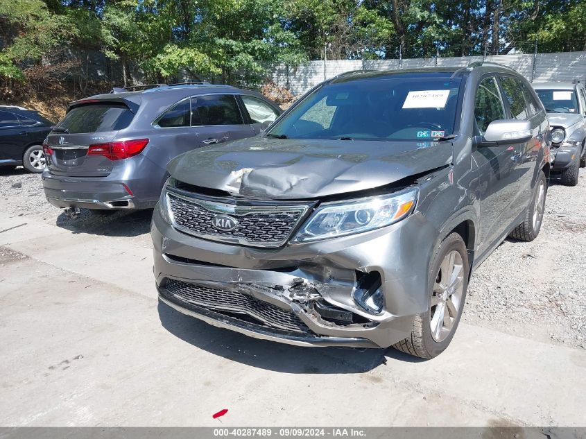 2014 Kia Sorento Limited V6 VIN: 5XYKWDA77EG444343 Lot: 40287489