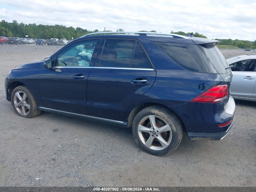 2017 Mercedes-Benz Gle 350 4Matic VIN: 4JGDA5HB6HA972818 Lot: 40287502