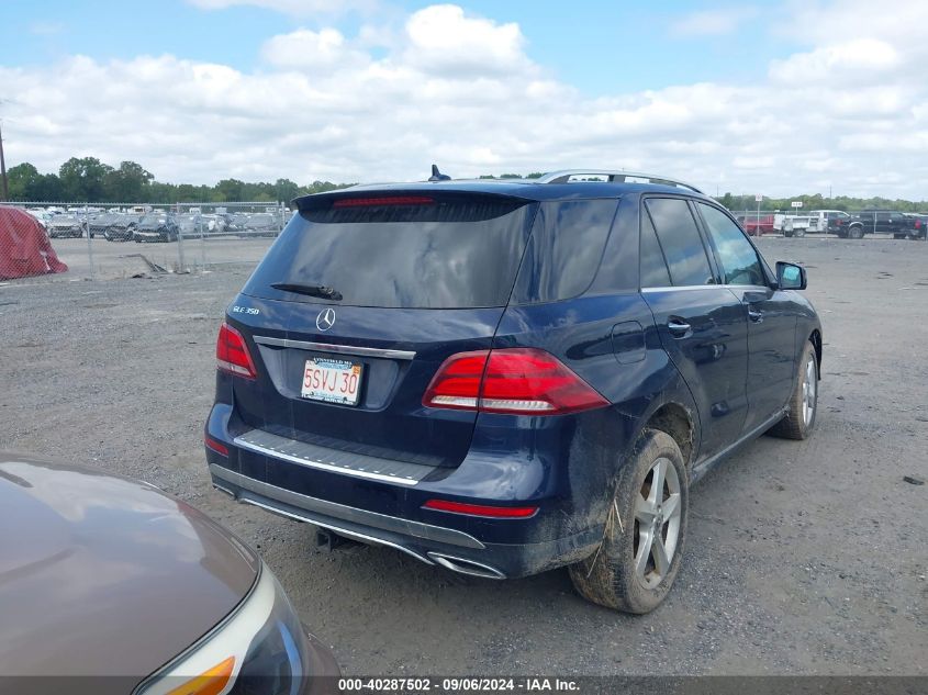 2017 Mercedes-Benz Gle 350 4Matic VIN: 4JGDA5HB6HA972818 Lot: 40287502