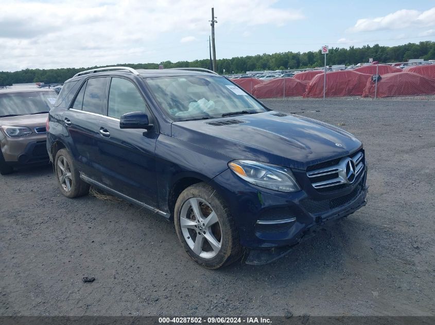 VIN 4JGDA5HB6HA972818 2017 MERCEDES-BENZ GLE 350 no.1