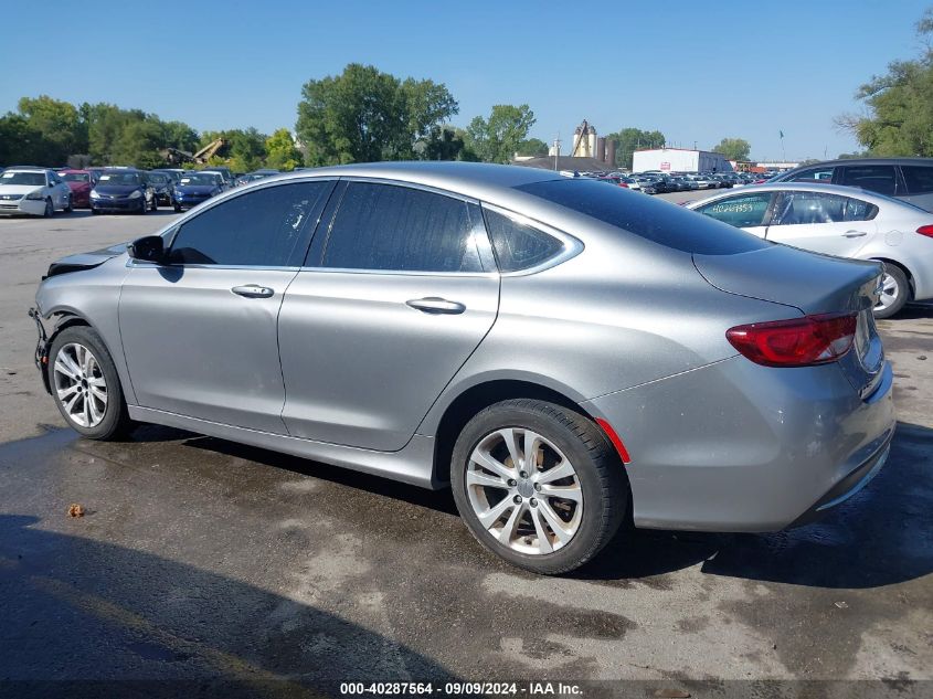 2016 Chrysler 200 Limited VIN: 1C3CCCABXGN151130 Lot: 40287564