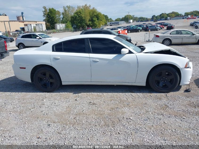 2014 Dodge Charger Police VIN: 2C3CDXAT7EH362076 Lot: 40287569