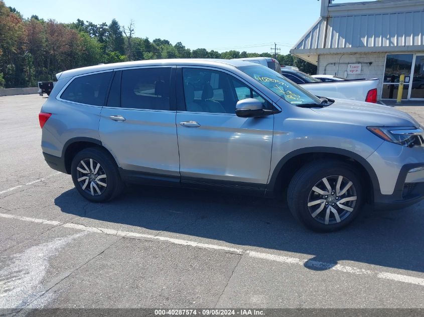 2021 Honda Pilot Awd Ex VIN: 5FNYF6H35MB084438 Lot: 40287574