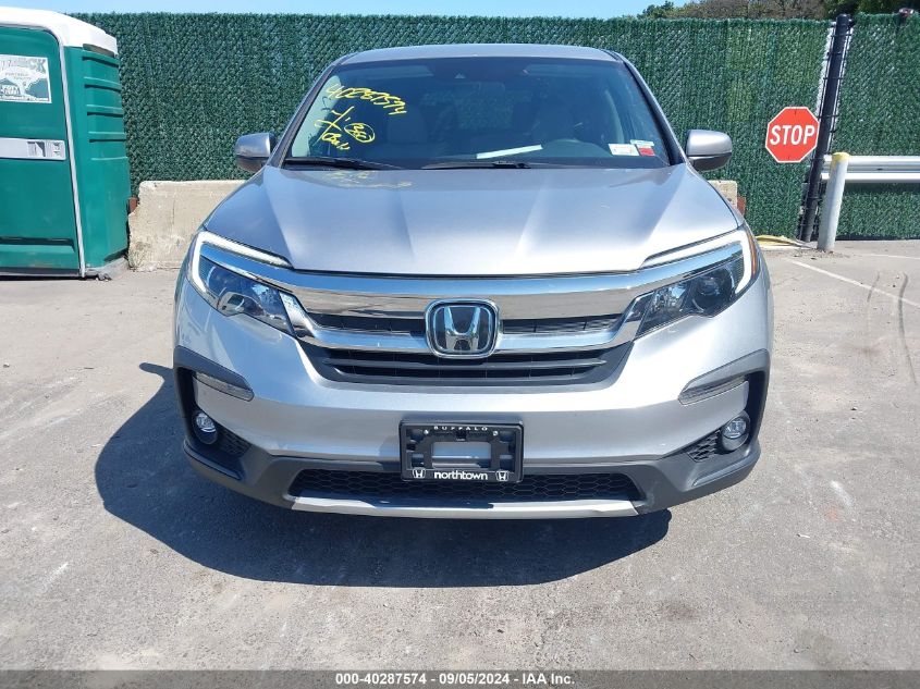 2021 Honda Pilot Awd Ex VIN: 5FNYF6H35MB084438 Lot: 40287574