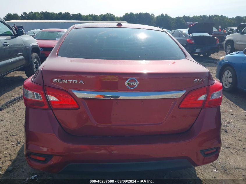 2016 Nissan Sentra Sv VIN: 3N1AB7AP2GY232704 Lot: 40287580