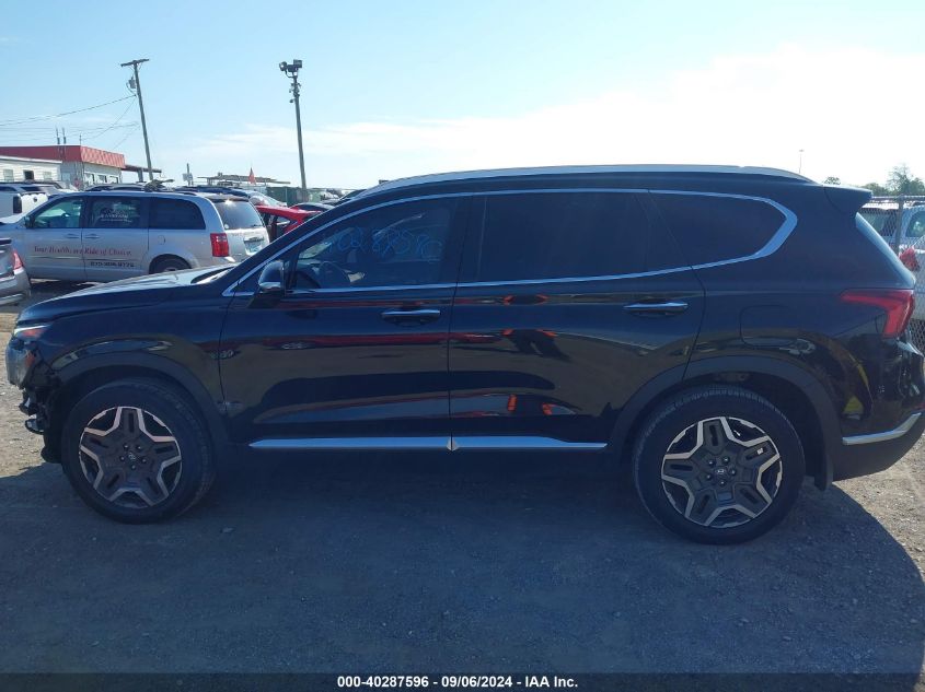 2021 Hyundai Santa Fe Hybrid Sel Premium VIN: KM8S3DA10MU009144 Lot: 40287596