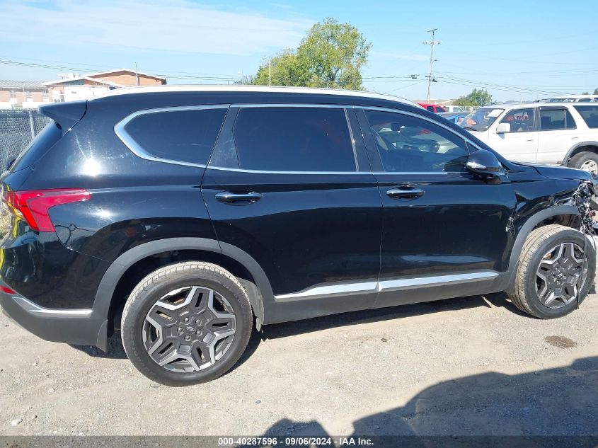 2021 Hyundai Santa Fe Hybrid Sel Premium VIN: KM8S3DA10MU009144 Lot: 40287596