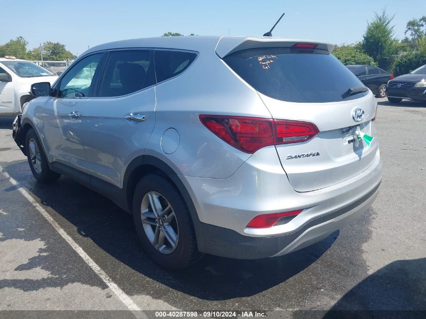 2018 Hyundai Santa Fe Sport 2.4L VIN: 5XYZTDLB2JG525639 Lot: 40287598