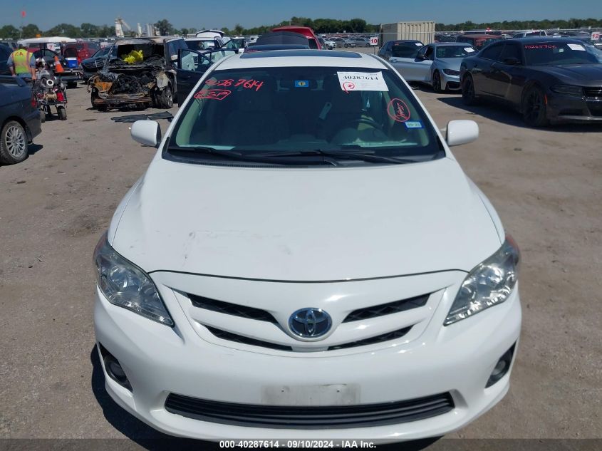 2012 Toyota Corolla Le VIN: 5YFBU4EE2CP038221 Lot: 40287614