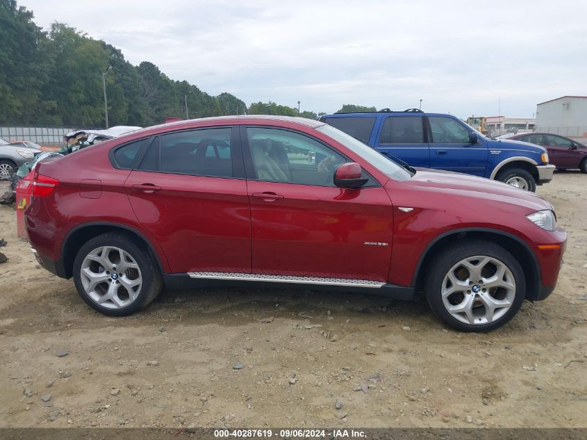 2012 BMW X6 xDrive35I VIN: 5UXFG2C53CL778397 Lot: 40287619