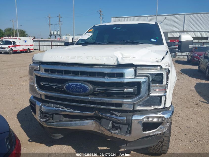 2021 Ford F-250 Lariat VIN: 1FT8W2BT6MEE06653 Lot: 40287626